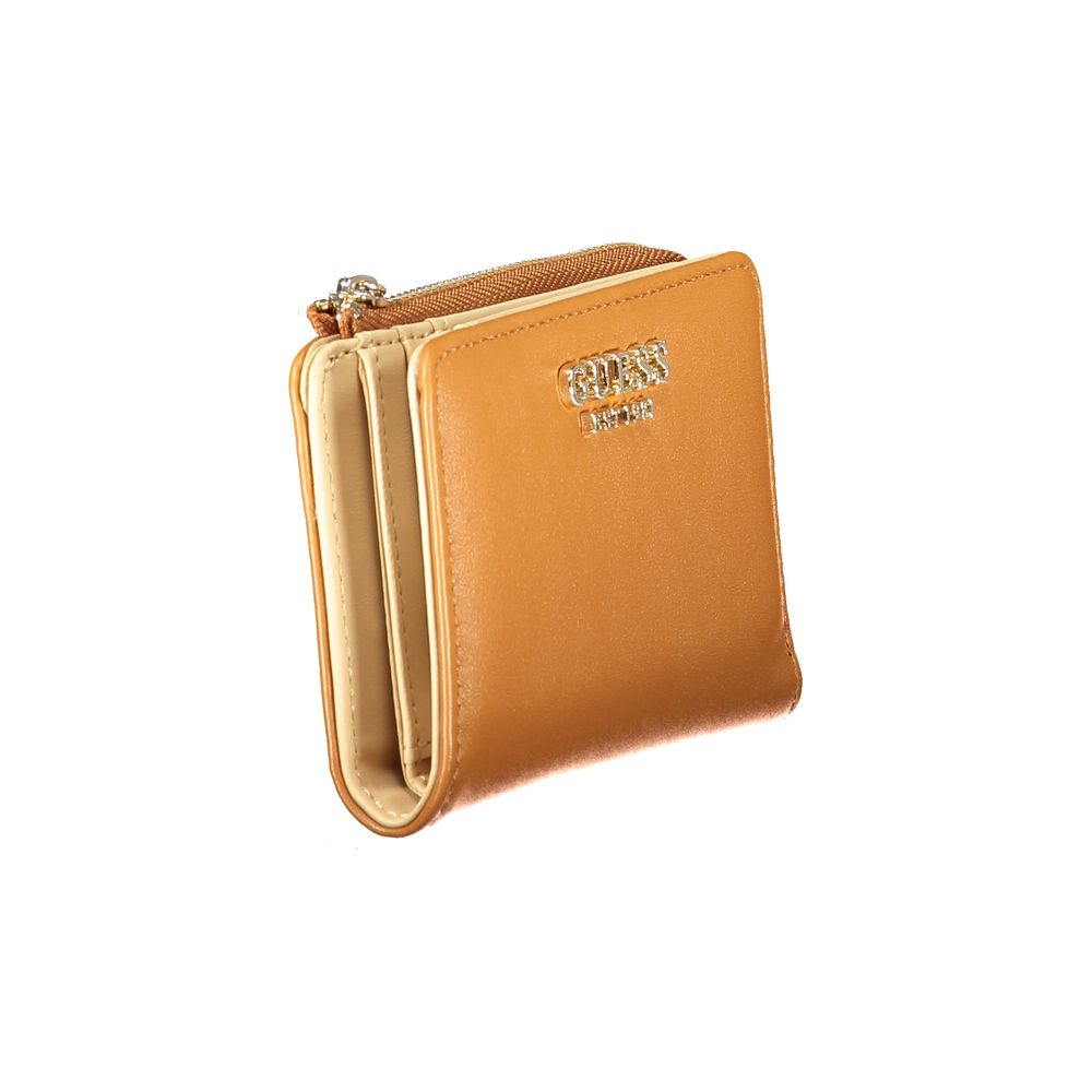 Guess Jeans Marrone Poliuretano Women Wallet