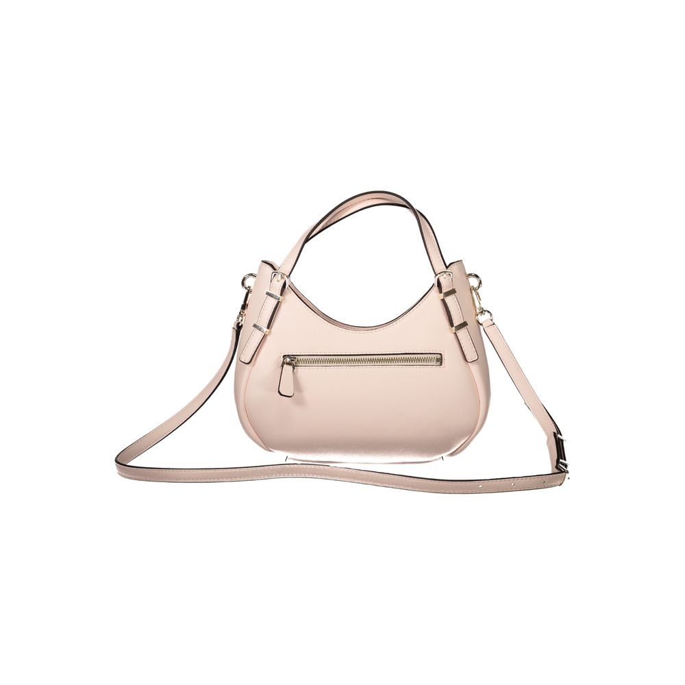 Guess Jeans Rosa Poliuretano Women Handbag