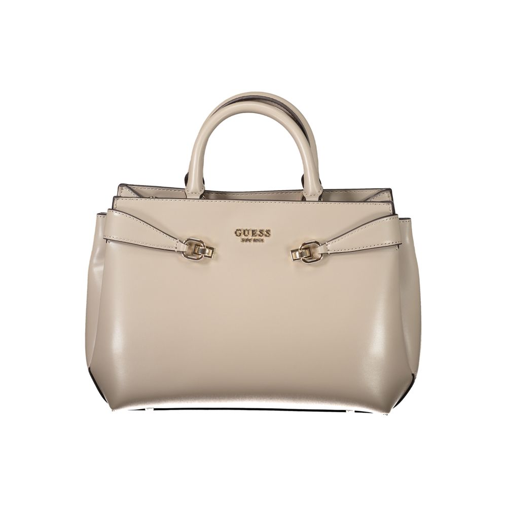Guess Jeans Marrone Poliuretano Women Handbag