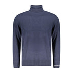 Pepe Jeans Blue Cotton Men Sweater Turtleneck