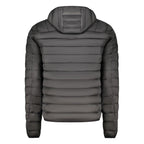 Cavalli Class Black Polyester Men's Light Jacket