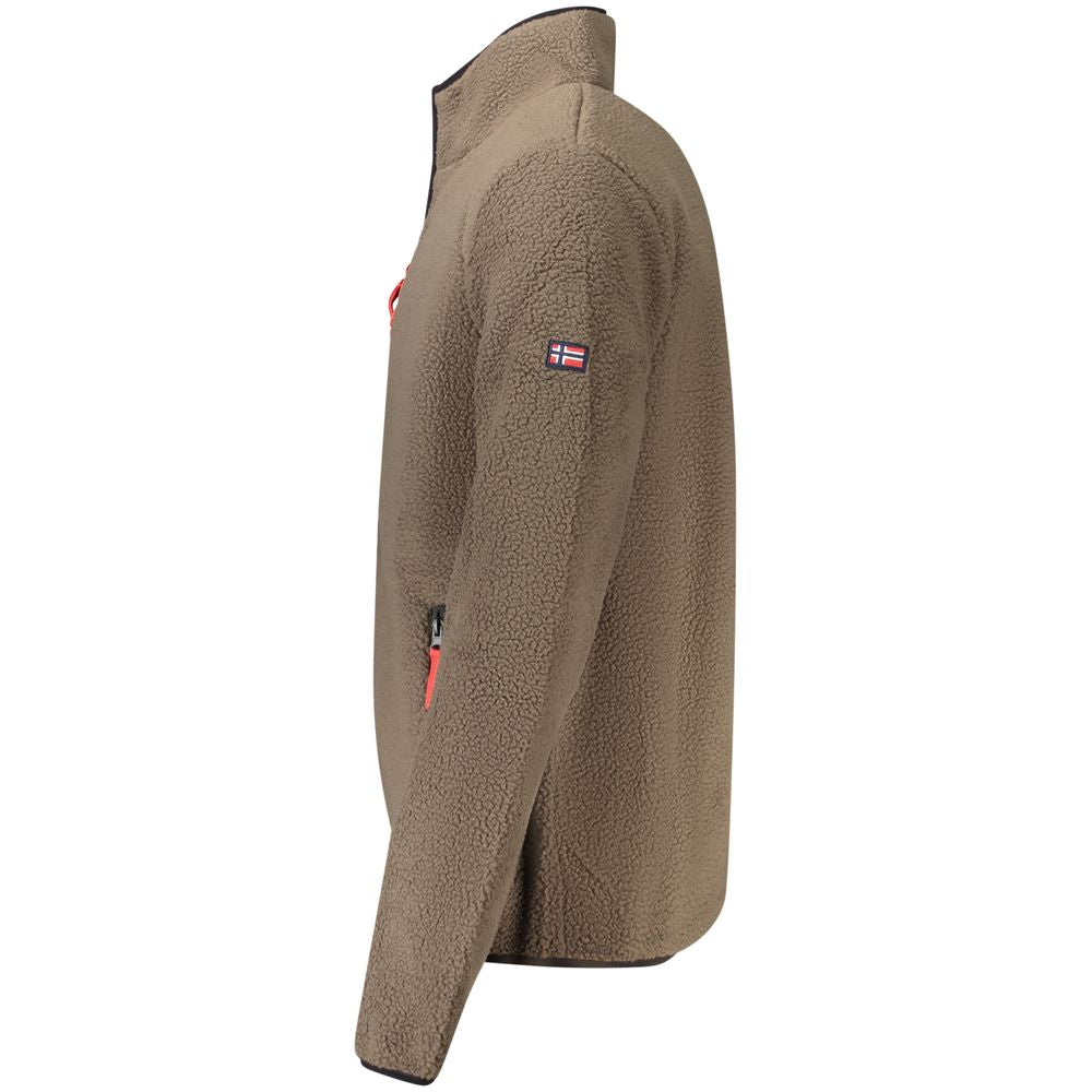 Norway 1963 Marrone Polyester Men Sweatshirt