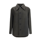 Ami Paris Gray Wool Clothing