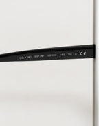 Dolce & Gabbana DG4281 Black Round Frame Full Rim Eyewear Sunglasses