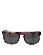 Dolce & Gabbana DG4390F Havana Full Rim Acetate Round Lenses Sunglasses