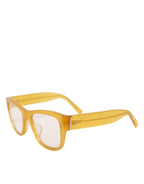 Dolce & Gabbana DG4338F Yellow Acetate Eccentric Sartorial Sunglasses