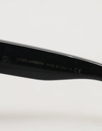 Dolce & Gabbana DG6162 Shield Black Yellow White Polyamide Sunglasses