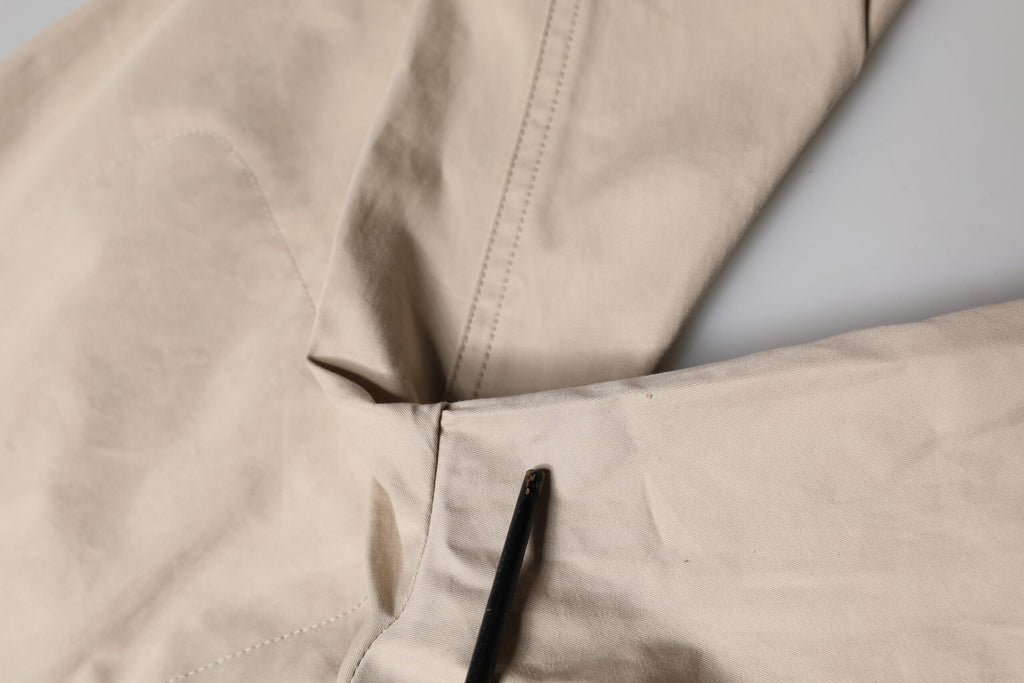 Dolce & Gabbana Beige Cotton Tapered Cargo Men Trouser Pants