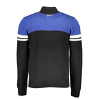 Gianmarco Venturi Black Cotton Men Cardigan
