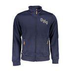 Gianmarco Venturi Blue Polyester Men's Sweatshirt