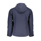 Gianmarco Venturi Blue Polyester Men's Jacket