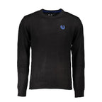 Gianmarco Venturi Black Cotton Men's Sweater