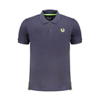 Gianmarco Venturi Blue Cotton Men's Polo Shirt