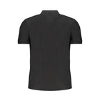 Gianmarco Venturi Black Cotton Men's Polo Shirt