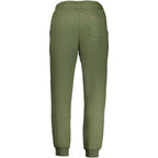 Gianmarco Venturi Verde Cotton Men's Tracksuit Pants