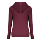 Freddy Viola Cotton Women Hoodie