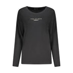 Freddy Black Cotton Women T-Shirt