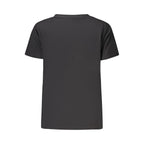 Freddy Black Cotton Women T-Shirt