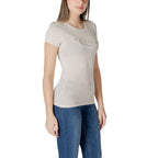 Guess Beige Cotton T-Shirt