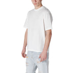 Armani Exchange White Cotton T-Shirt