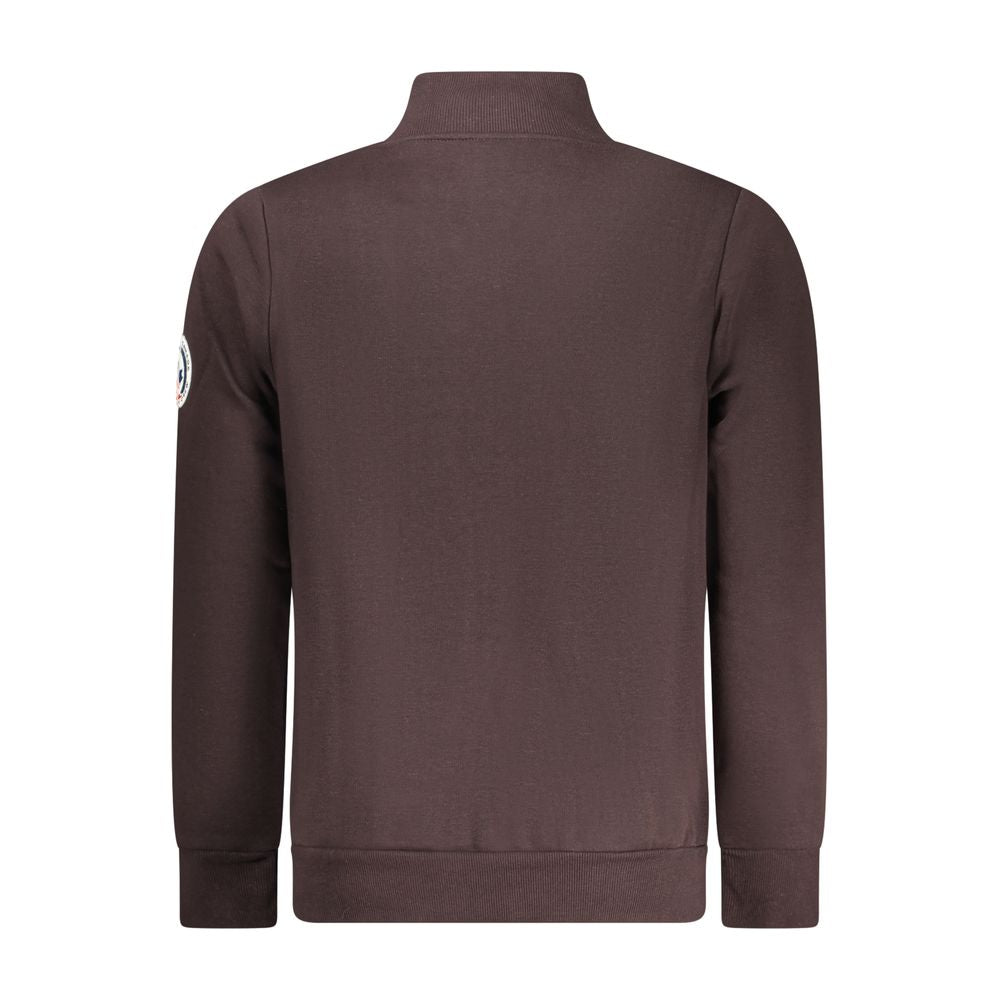 Norway 1963 Marrone Cotton Men Sweatshirt