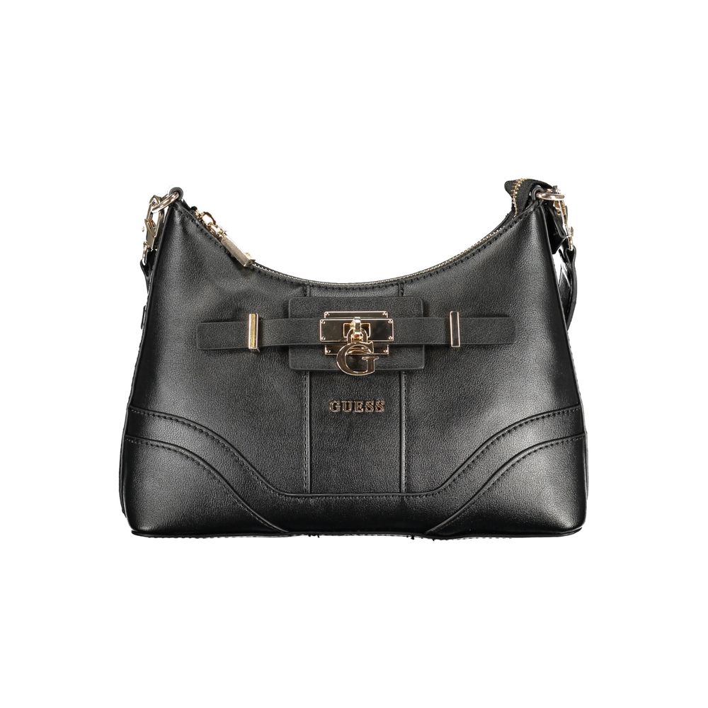Guess Jeans Black Polyurethane Women Handbag