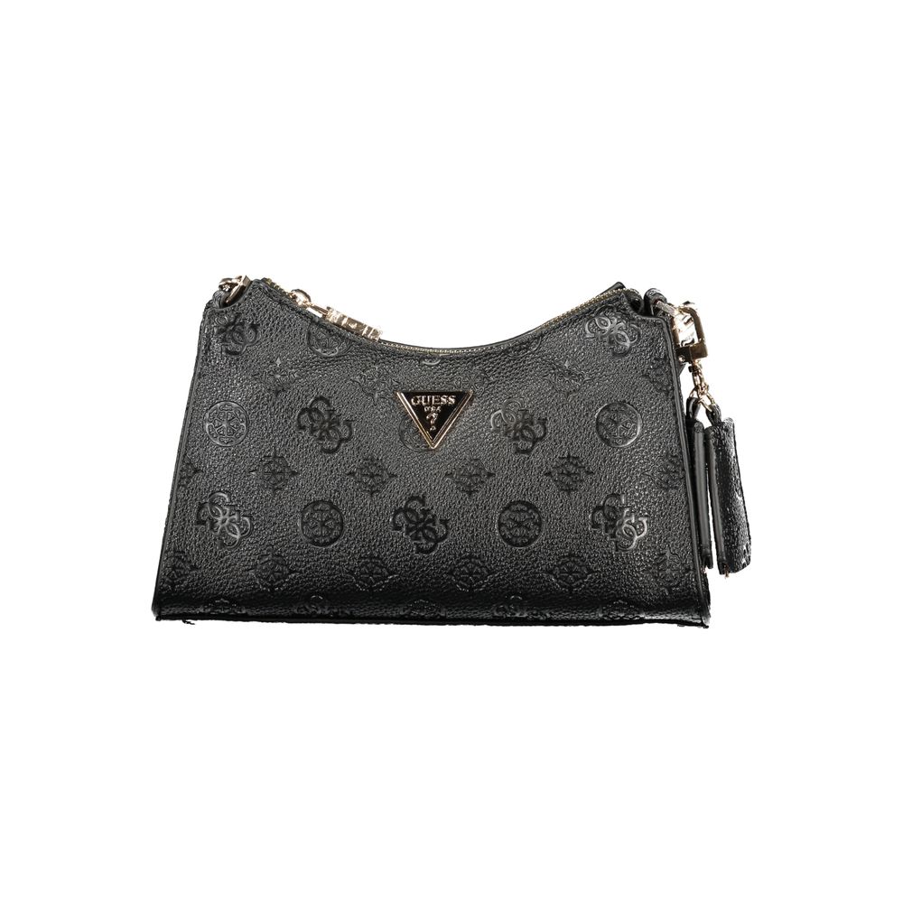 Guess Jeans Black Polyurethane Women Handbag