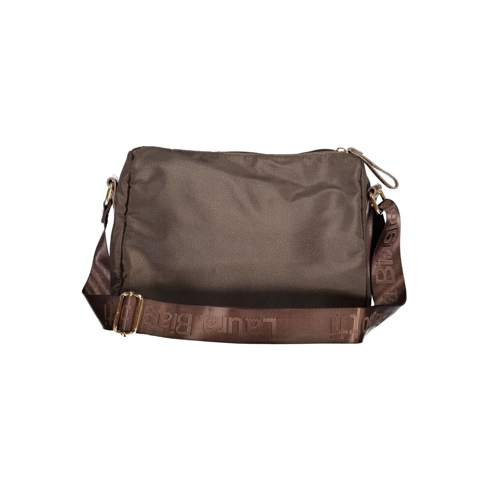 Laura Biagiotti Marrone Polyester Women Handbag