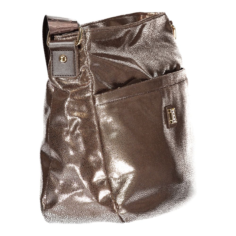 Laura Biagiotti Bronzo Polyester Women Handbag