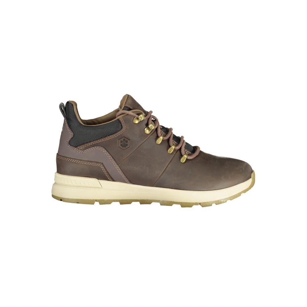 Lumberjack Marrone Leather Men Ankle Boot