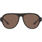 Armani Exchange Brown Acetate Sunglasses