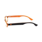 Emporio Armani Brown Acetate Glasses (Frames)