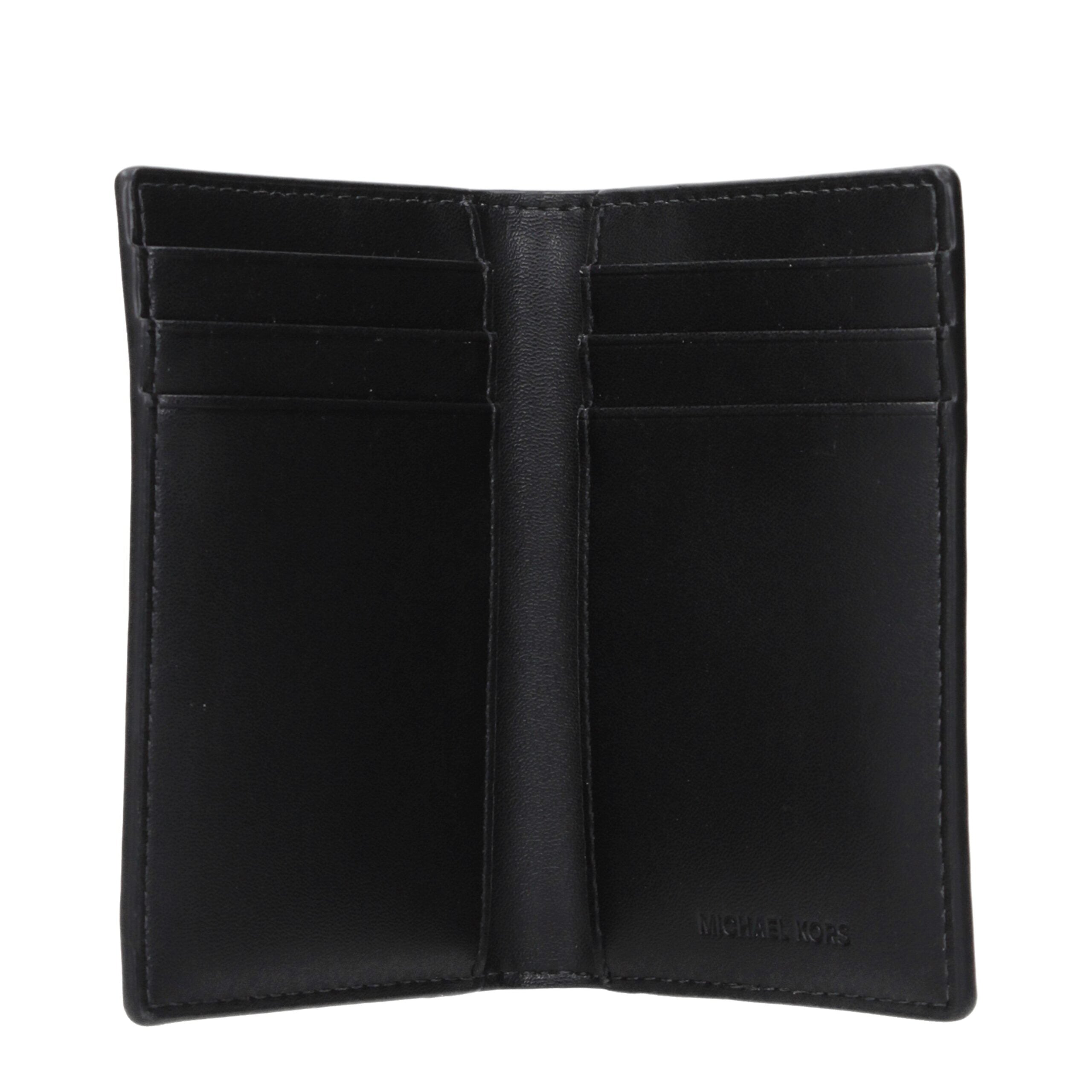 Michael Kors Black Fabric Cardholder