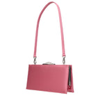 Jimmy Choo Pink Satin Clutch Bag
