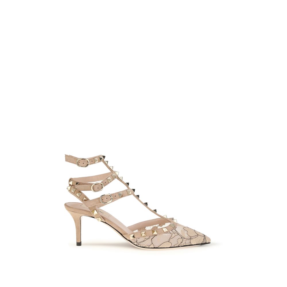 Valentino Garavani Multicolor Polyamide Platform Pumps