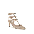 Valentino Garavani Multicolor Polyamide Platform Pumps