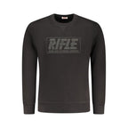 Rifle Black Cotton Men Sweatshirt