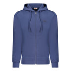 Rifle Blue Cotton Men's Hoodie