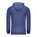 Rifle Blue Cotton Men's Hoodie
