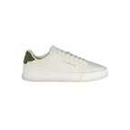 Tommy Hilfiger White Polyurethane Men Sneaker