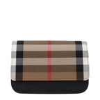 Burberry Beige Fabric Clutch Bag