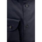 Baldinini Trend Black Cotton Men's Shirt