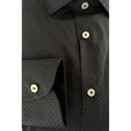 Baldinini Trend Gray Cotton Men Shirt
