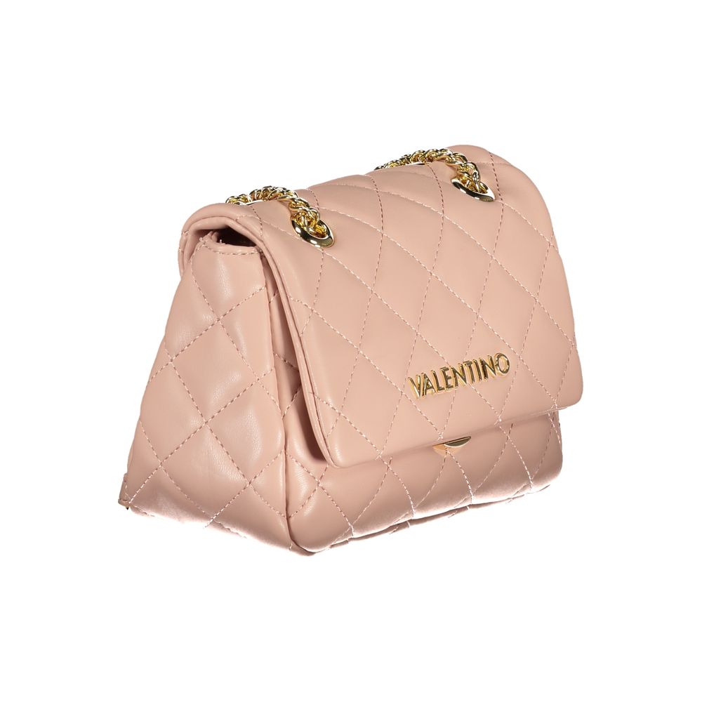 Mario Valentino Rosa Polyurethane Women Shoulder Bag