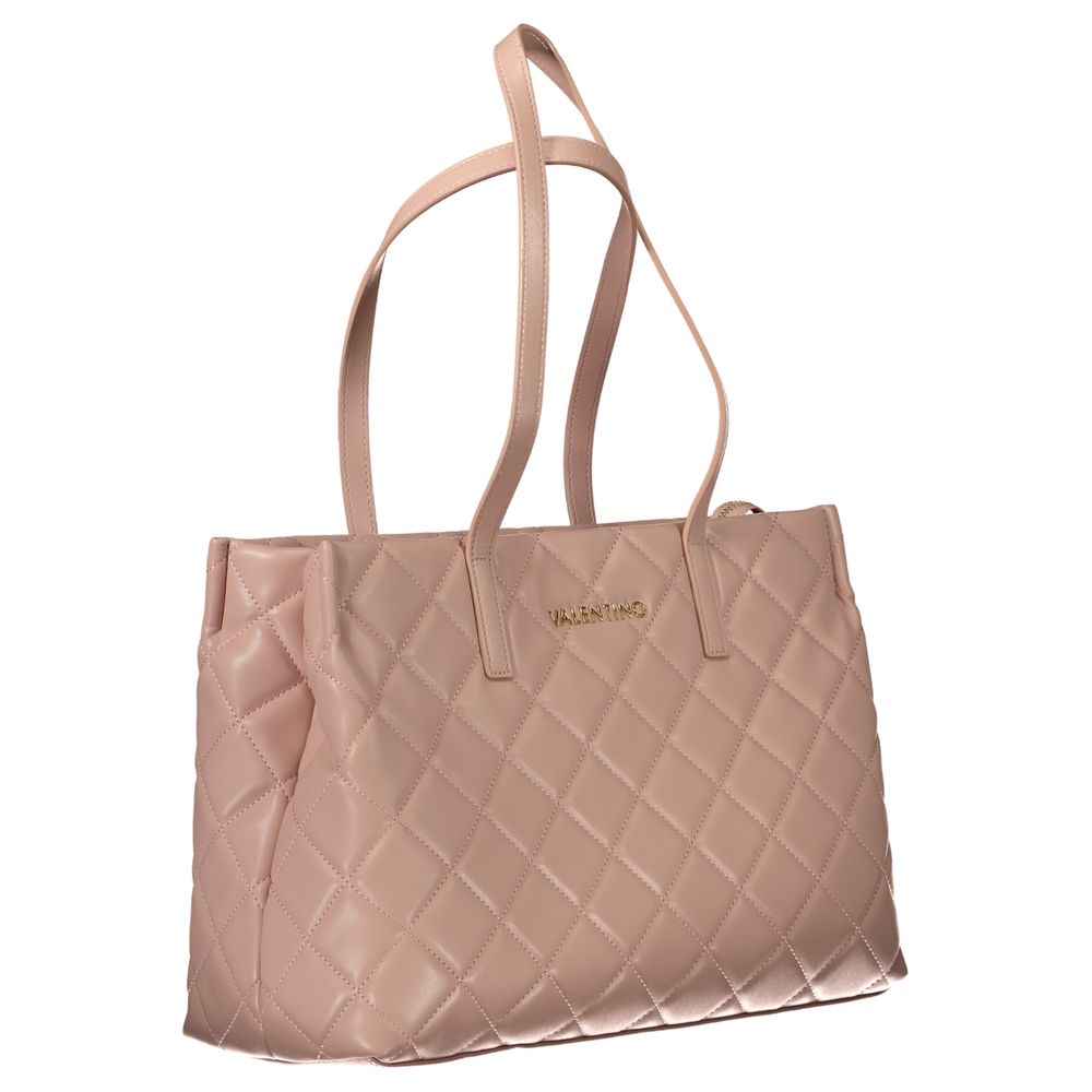 Mario Valentino Rosa Polyurethane Women Handbag