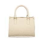 Mario Valentino Beige Polyurethane Women Handbag