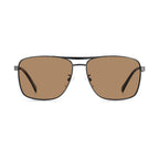 Polaroid Gray Stainless Steel Sunglasses