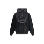 Represent Black Cotton Sweatshirt