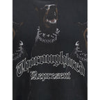 Represent Black Cotton Sweatshirt