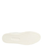 Dolce & Gabbana White Leather Heart Embellished Sneakers Shoes